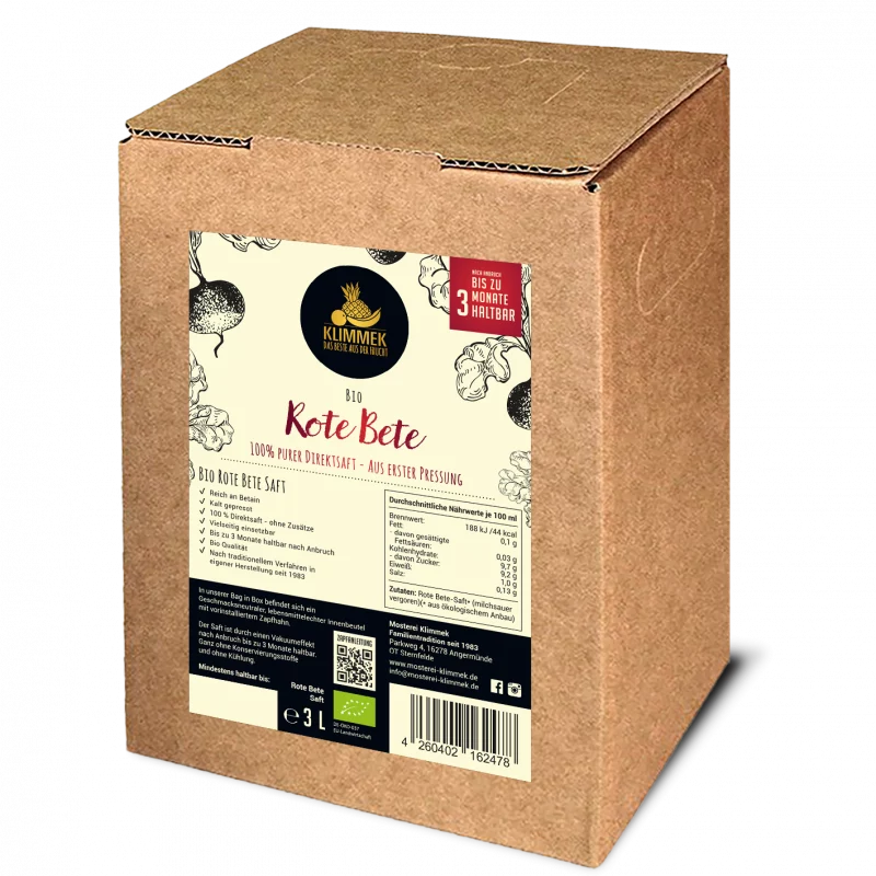 BIO Rote Bete Saft