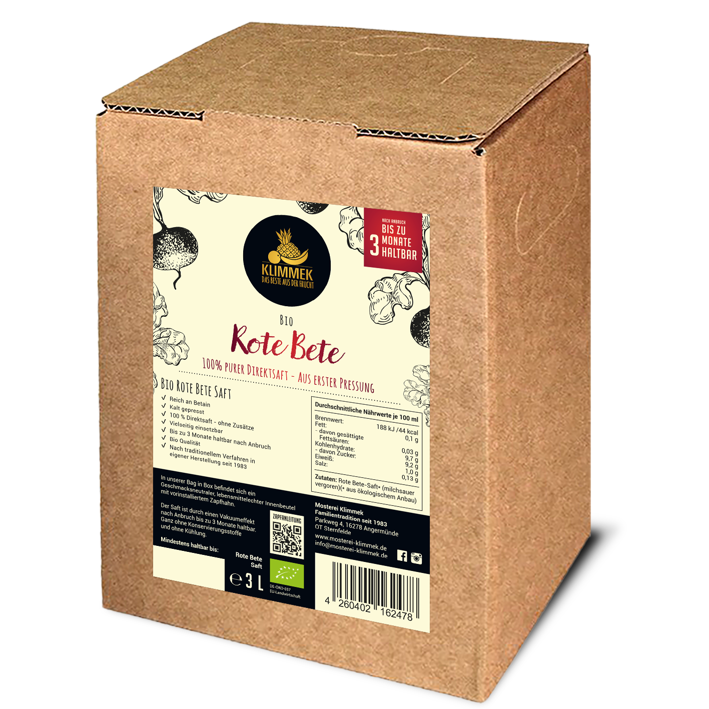 BIO Rote Bete Saft