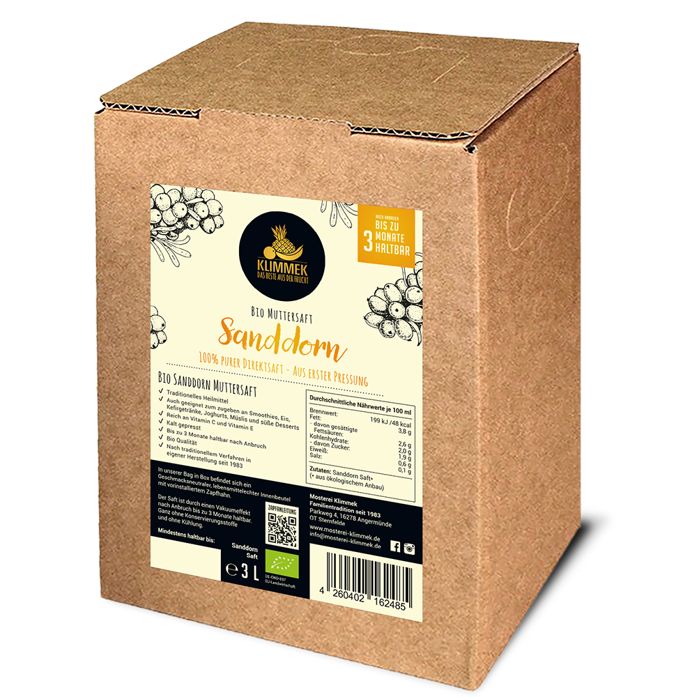 BIO Sanddorn Saft