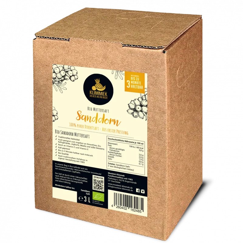BIO Sanddorn Saft