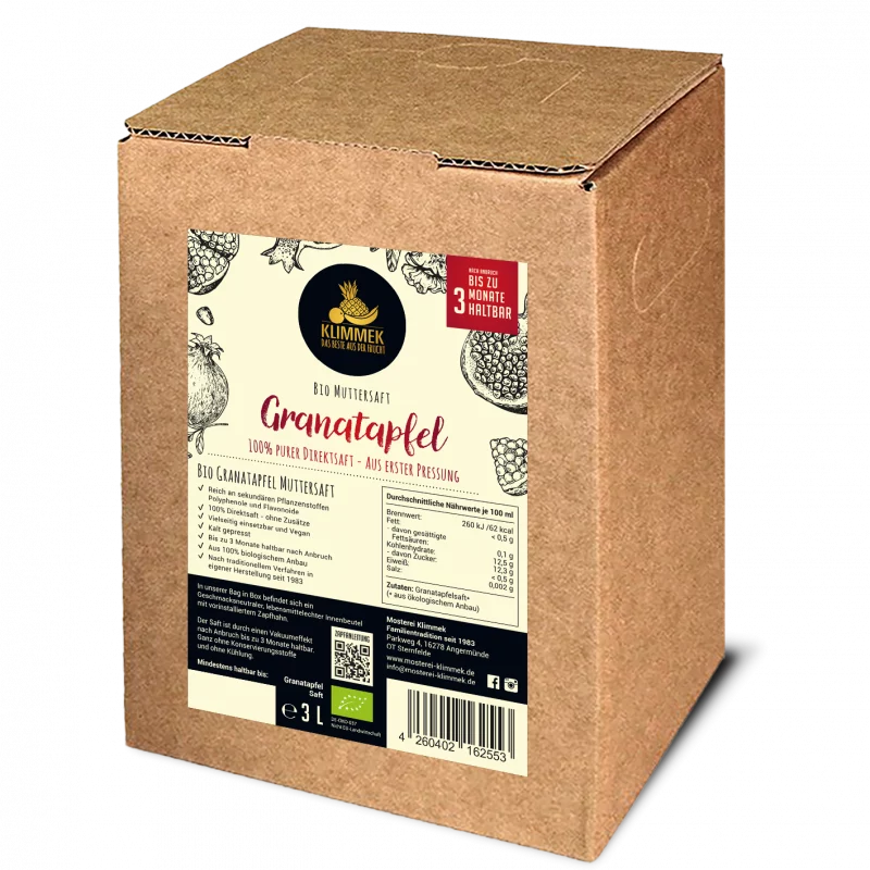 BIO Granatapfel Saft