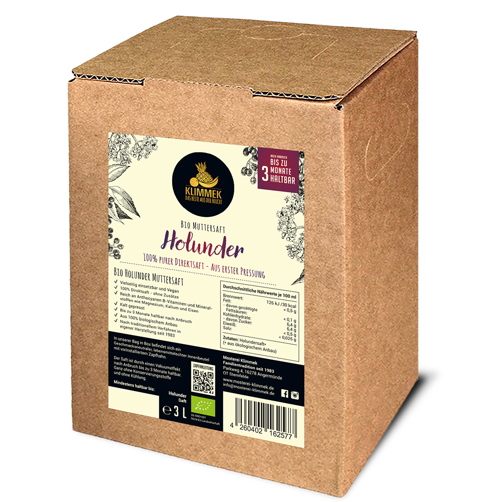 BIO Holunder Saft