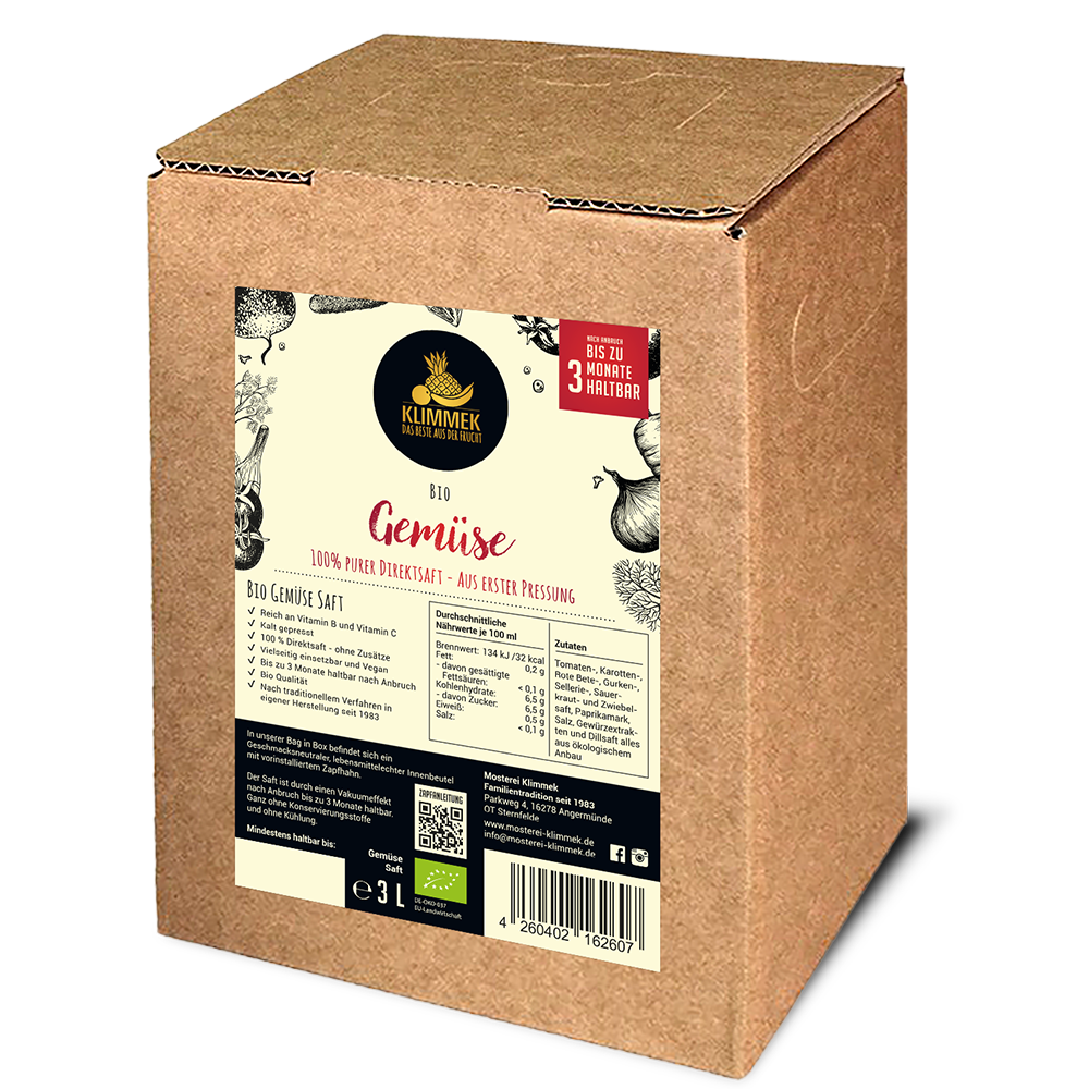 BIO Gemüse Saft