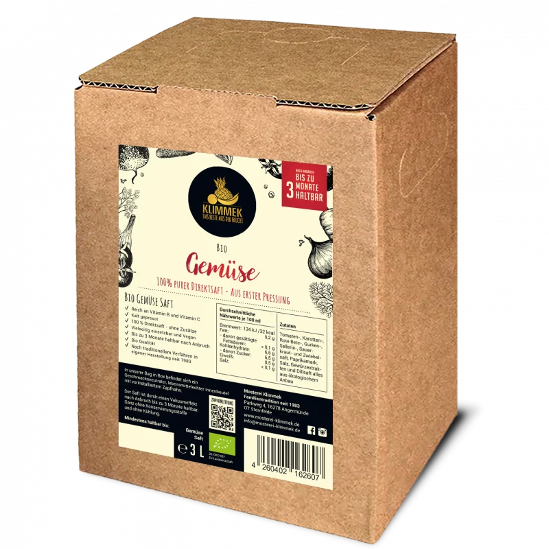 BIO Gemüse Saft